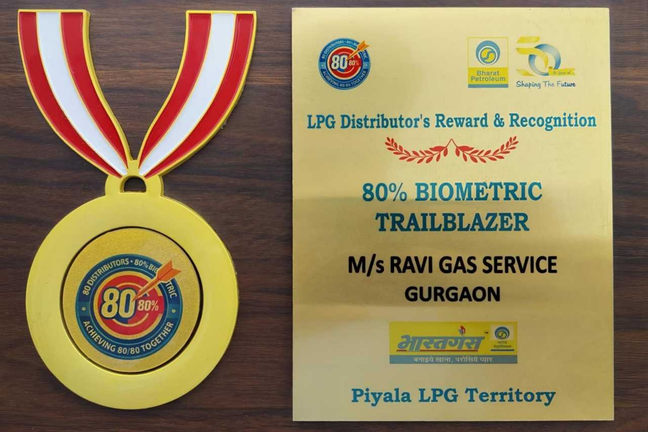 Ravi Gas Service Certificate 3